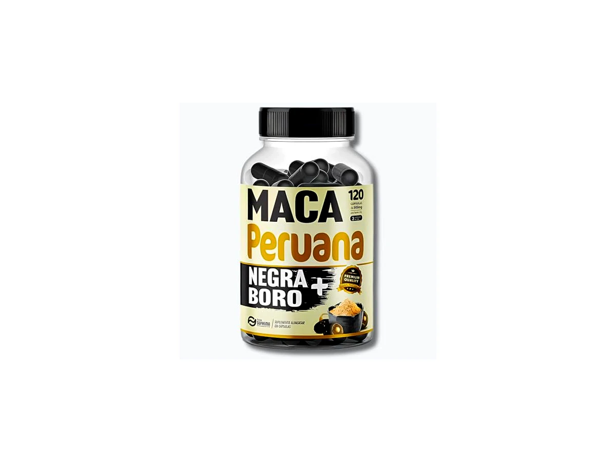 Maca Peruana Negra OficialFarma 500mg 120 Cápsulas