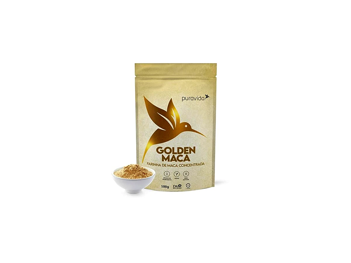Maca Peruana Gelatinizada Premium Puravida em Pó 100g