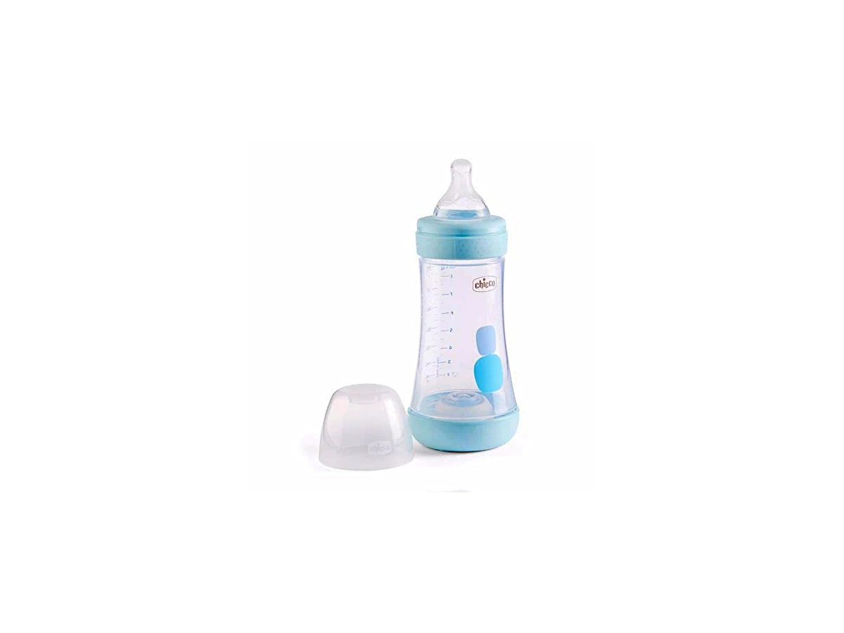 Mamadeira Chicco Perfect 5 Anti-Cólica 240ml Fluxo Médio 2M+ (Modelo 00020223200610)