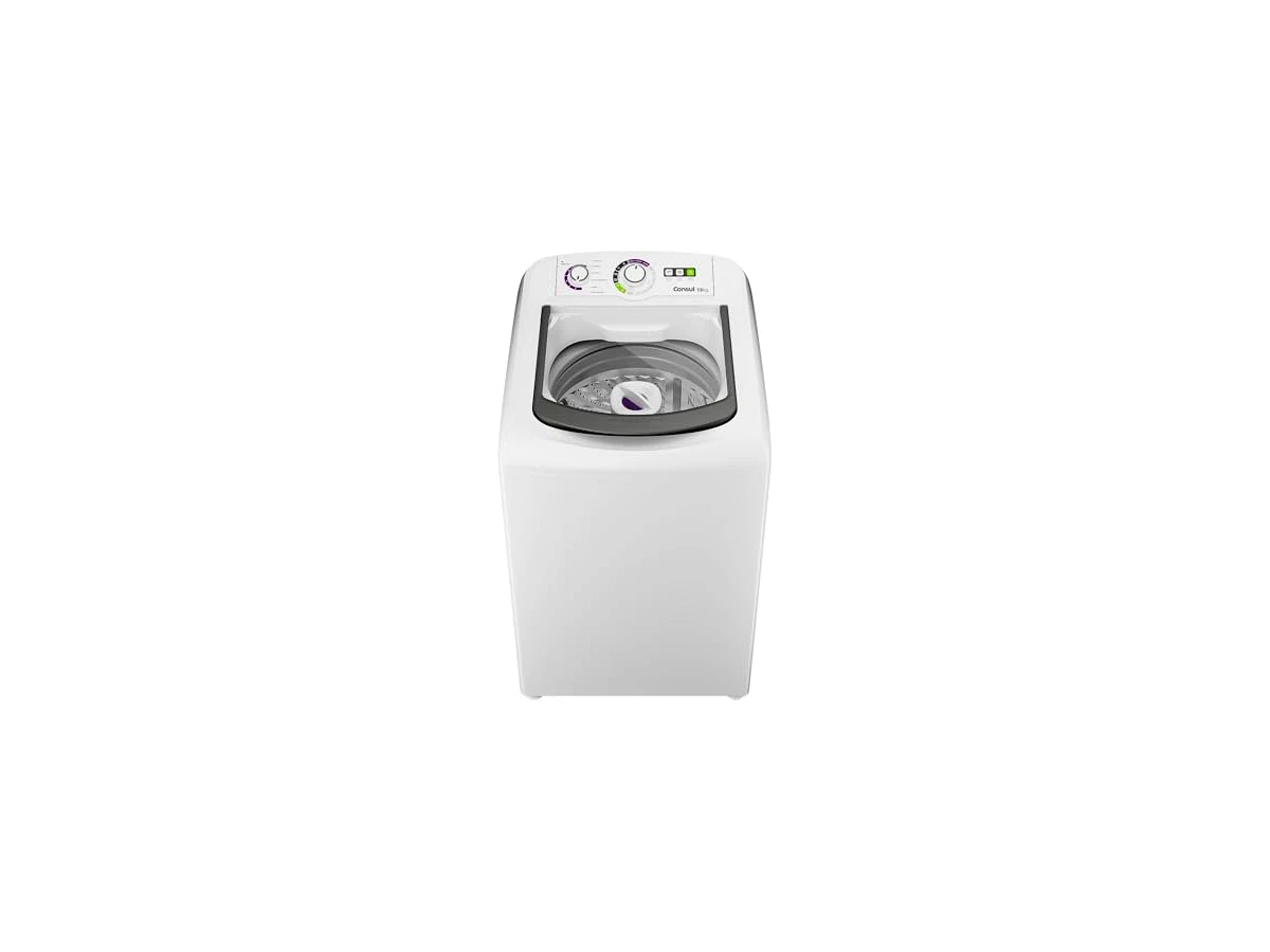 Máquina de Lavar Consul 13kg CWH13BB Branca com Dosagem Extra Econômica e Ciclo Edredom