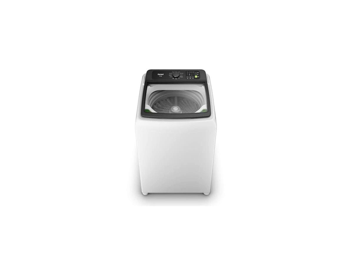 Máquina de Lavar Consul 15kg com Modo Eco e Dosagem Extra Econômica Branca - CWN15AB