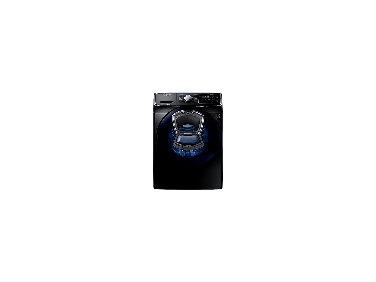 Máquina de Lavar Samsung 15kg Front Load EcoBubble com Porta AddWash Black Inox - WF15K6500AV