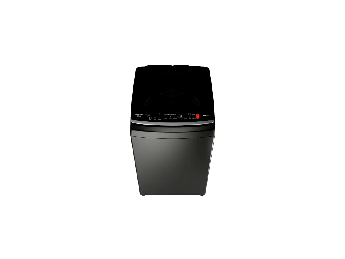 Máquina de Lavar Brastemp 17kg Cinza Platinum com Design Infinity e Soft Close (BW17LTA)