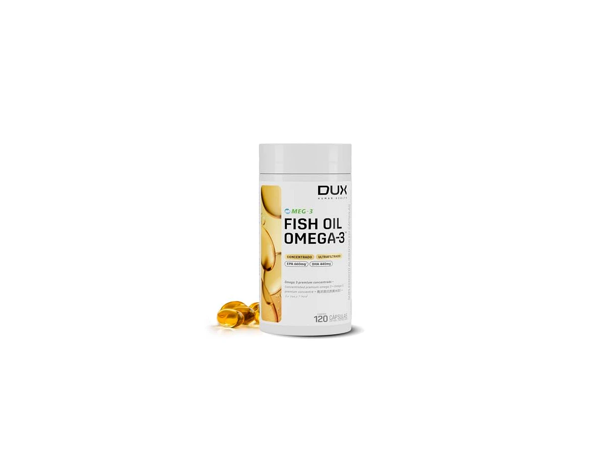 Fish Oil Ômega-3 (120 caps), Único, Dux Human Health