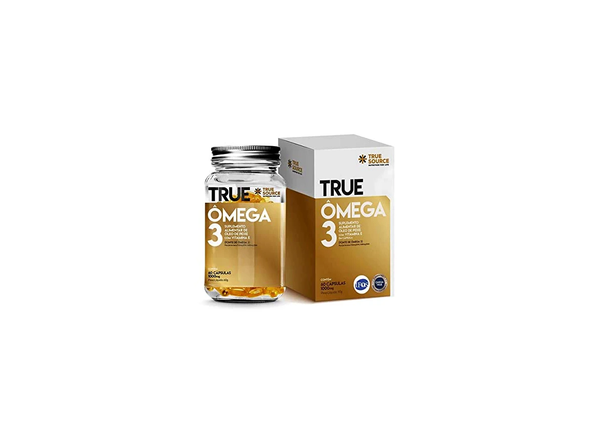 True Ômega 3 1000mg (60 caps) - Único, True Source