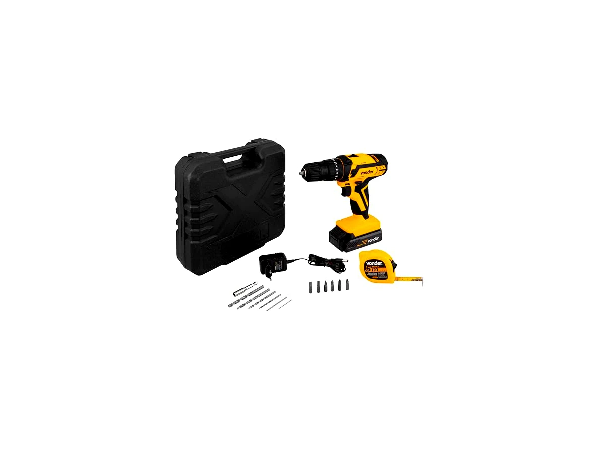 Vonder Furadeira e Parafusadeira a Bateria 12V com Impacto PFV 012I