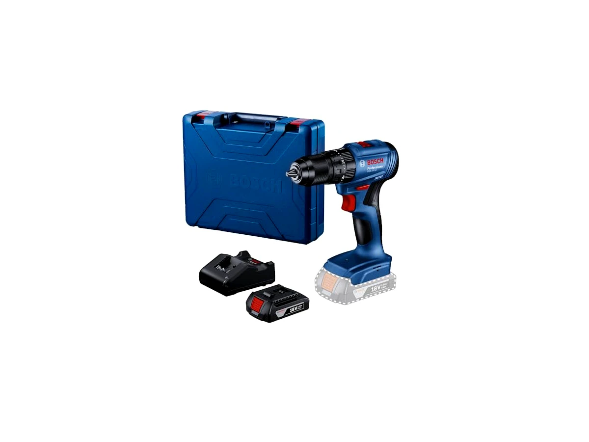 Parafusadeira e Furadeira de Impacto 18V Brushless Bosch GSB 185-LI