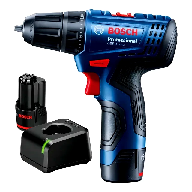 teste Parafusadeira Furadeira Bosch 3/8" GSR 120-LI