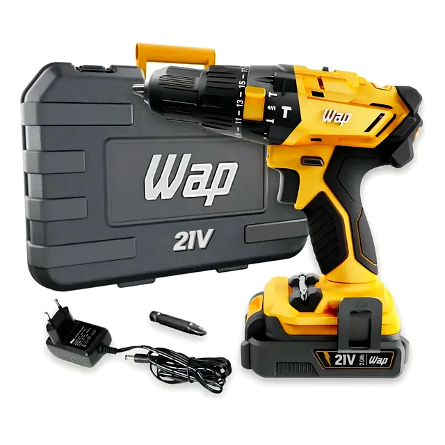 teste Parafusadeira Furadeira de Impacto WAP 3/8" K21 ID02