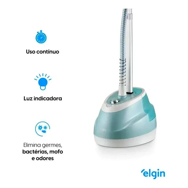 teste Passadeira a Vapor Vertical Elgin 1.6L Steam Clean