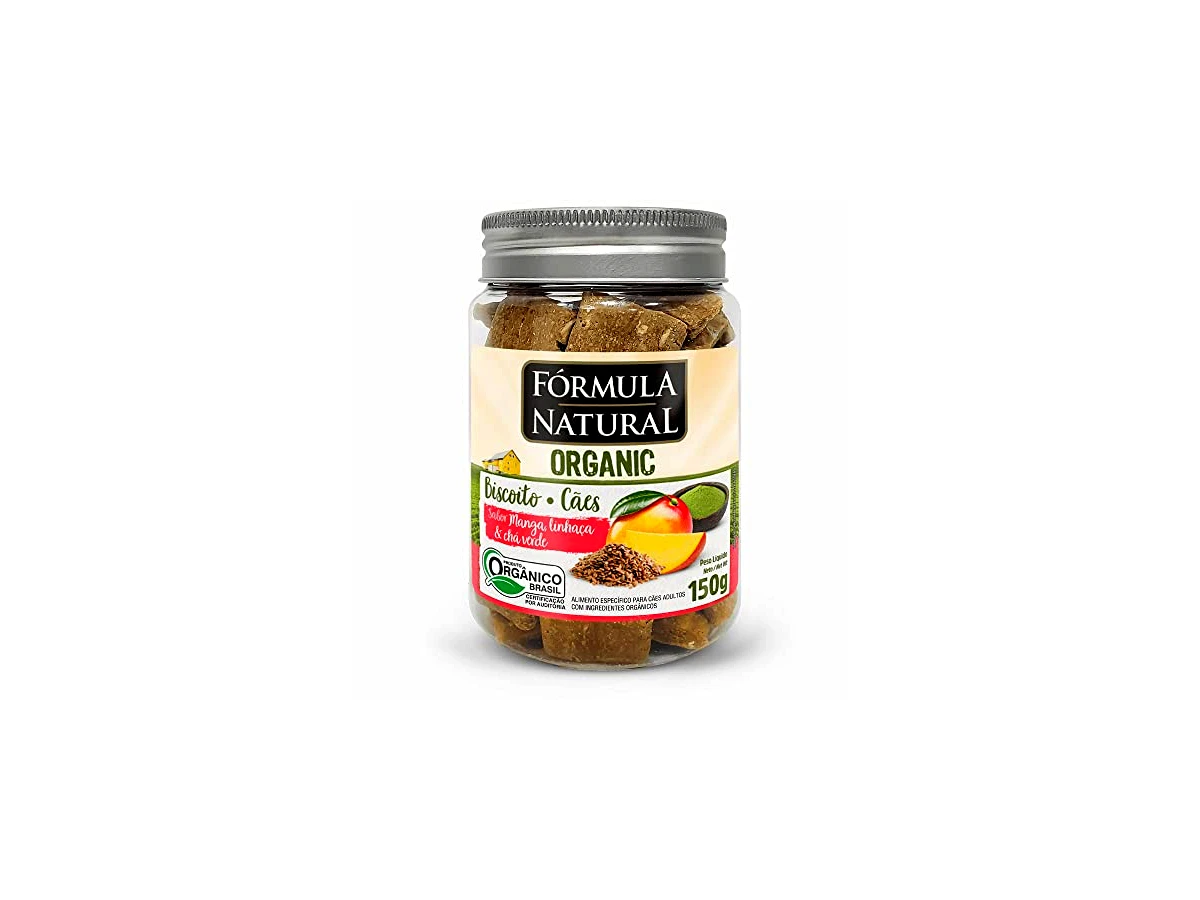 Biscoito Fórmula Natural Organic Cães Adultos Sabor Manga 150g