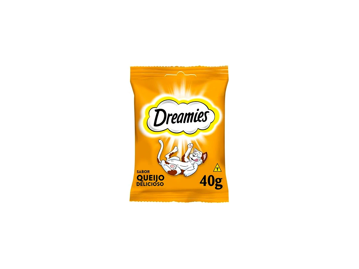 Dreamies Petisco Para Gatos Queijo Adultos 40G