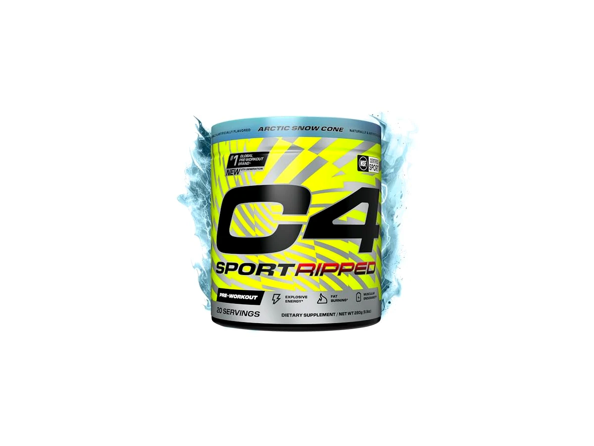 C4 Ripped Pré-Treino Termogênico 120g Sabor Fruit Punch - Cellucor