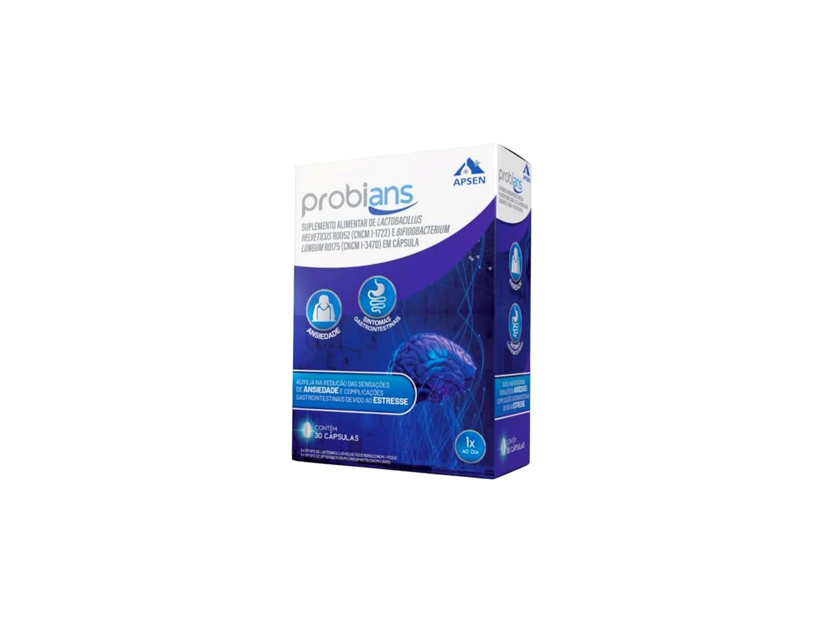 Essential Nutrition Probians com Lactobacillus e Bifidobacterium 30 Cápsulas