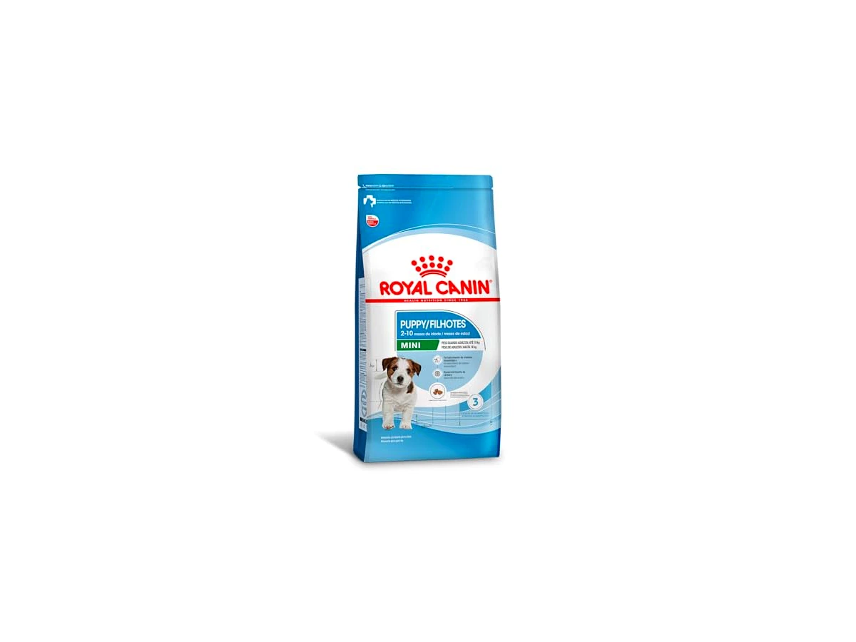 Ração Seca Royal Canin Mini Puppy para Cães Filhotes de Porte Pequeno - 2,5kg