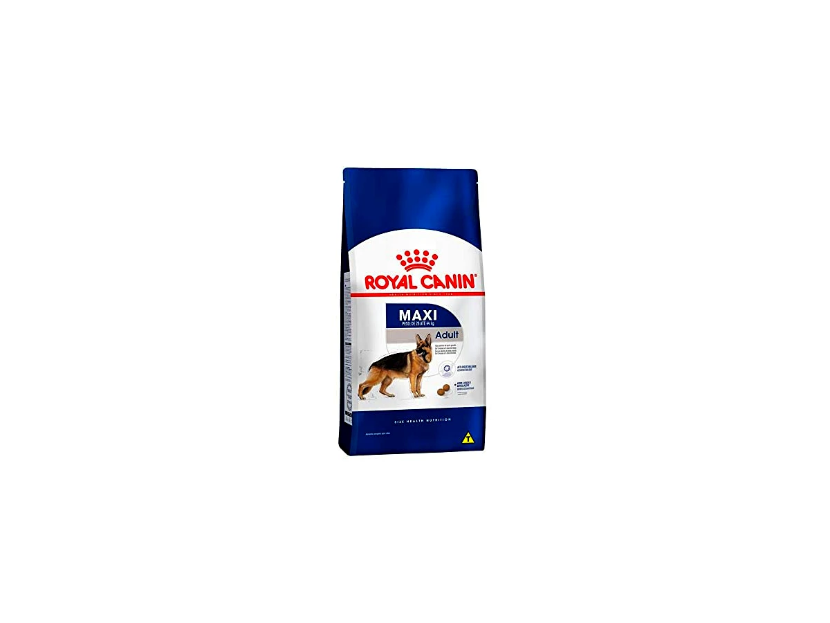 Ração Royal Canin Maxi Adult para Cães Adultos de Porte Grande - 15kg