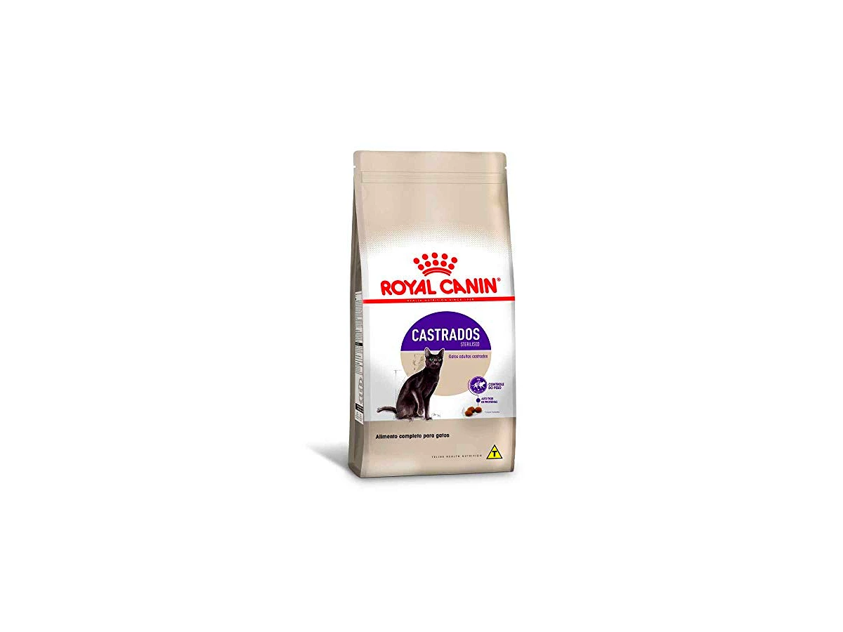 Ração Royal Canin Sterilised para Gatos Adultos Castrados - 10,1kg