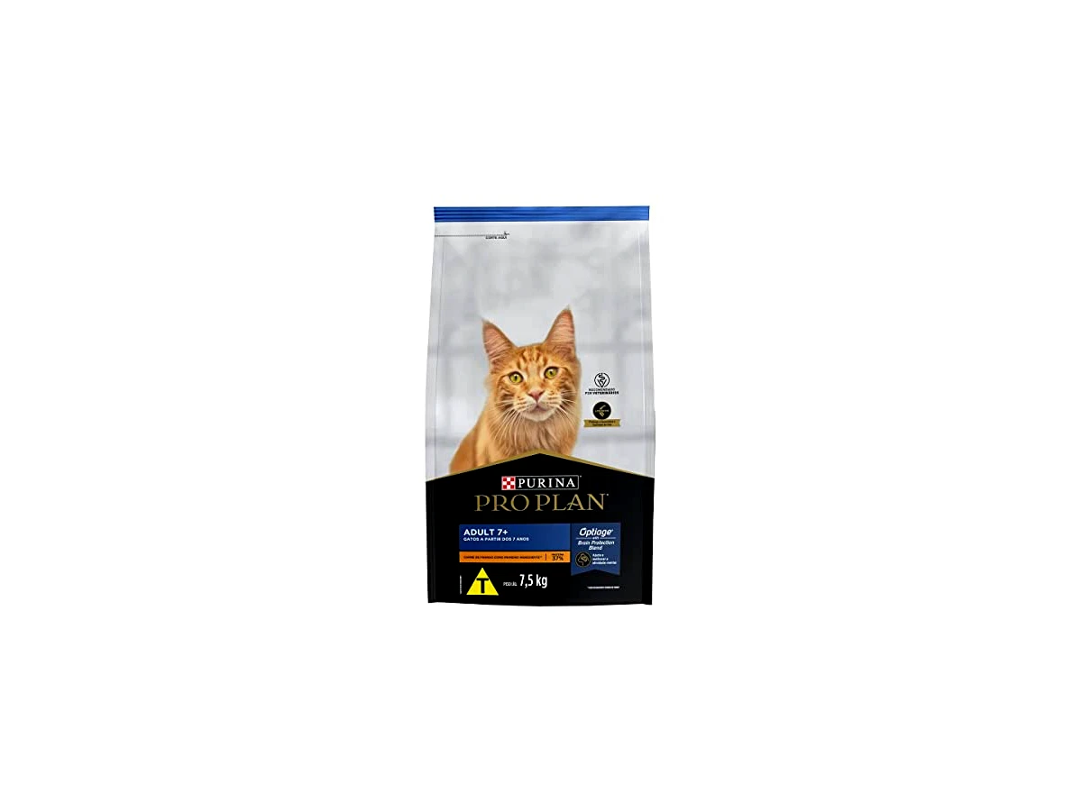 Ração Purina Pro Plan Longevis para Gatos Sênior 7+ Sabor Frango e Arroz - 1,5kg