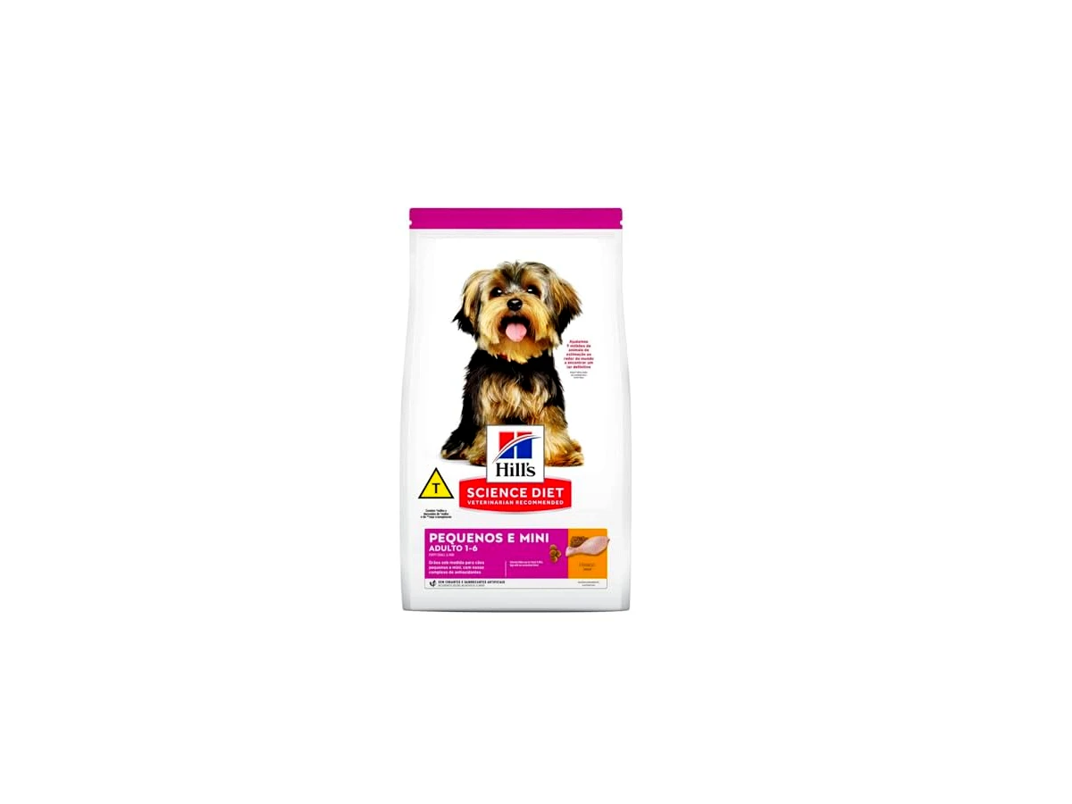 Ração Hill's Science Diet Pedaços Pequenos para Cães Adultos Sabor Frango - 2,4kg