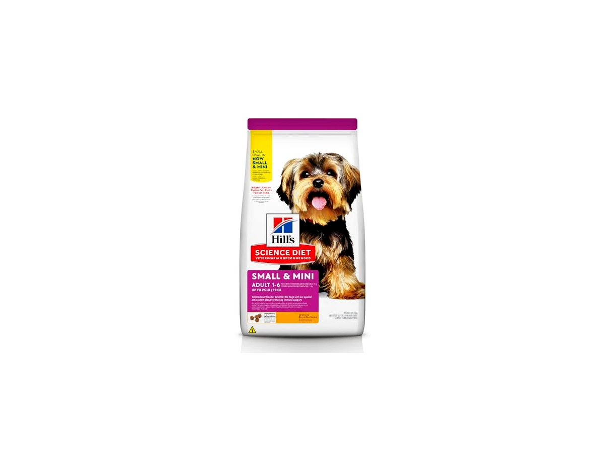Hill's Science Diet, Ração, Cães Adultos, Pequenos e Mini, Frango, 2,04 kg