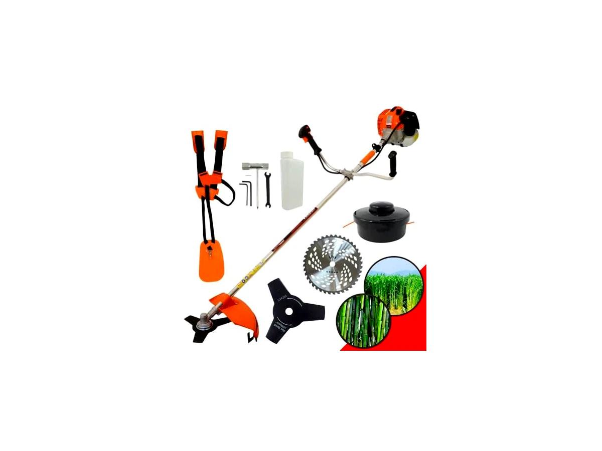 Roçadeira Profissional Lateral Vulcan Vr620h 2t 62cc 3hp