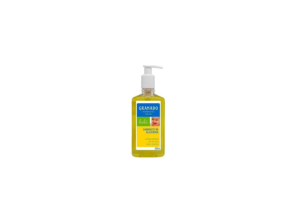 Sabonete Líquido Bebê Granado Glicerina Tradicional com Válvula Pump 250ml