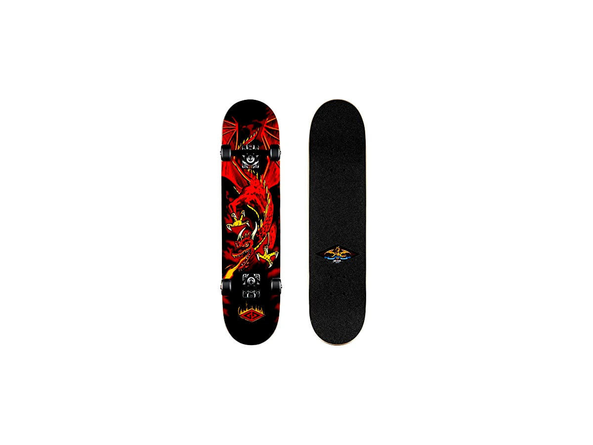 Skate Montado Powell Peralta Golden Dragon Flying Dragon 3 7.625" x 31.625"
