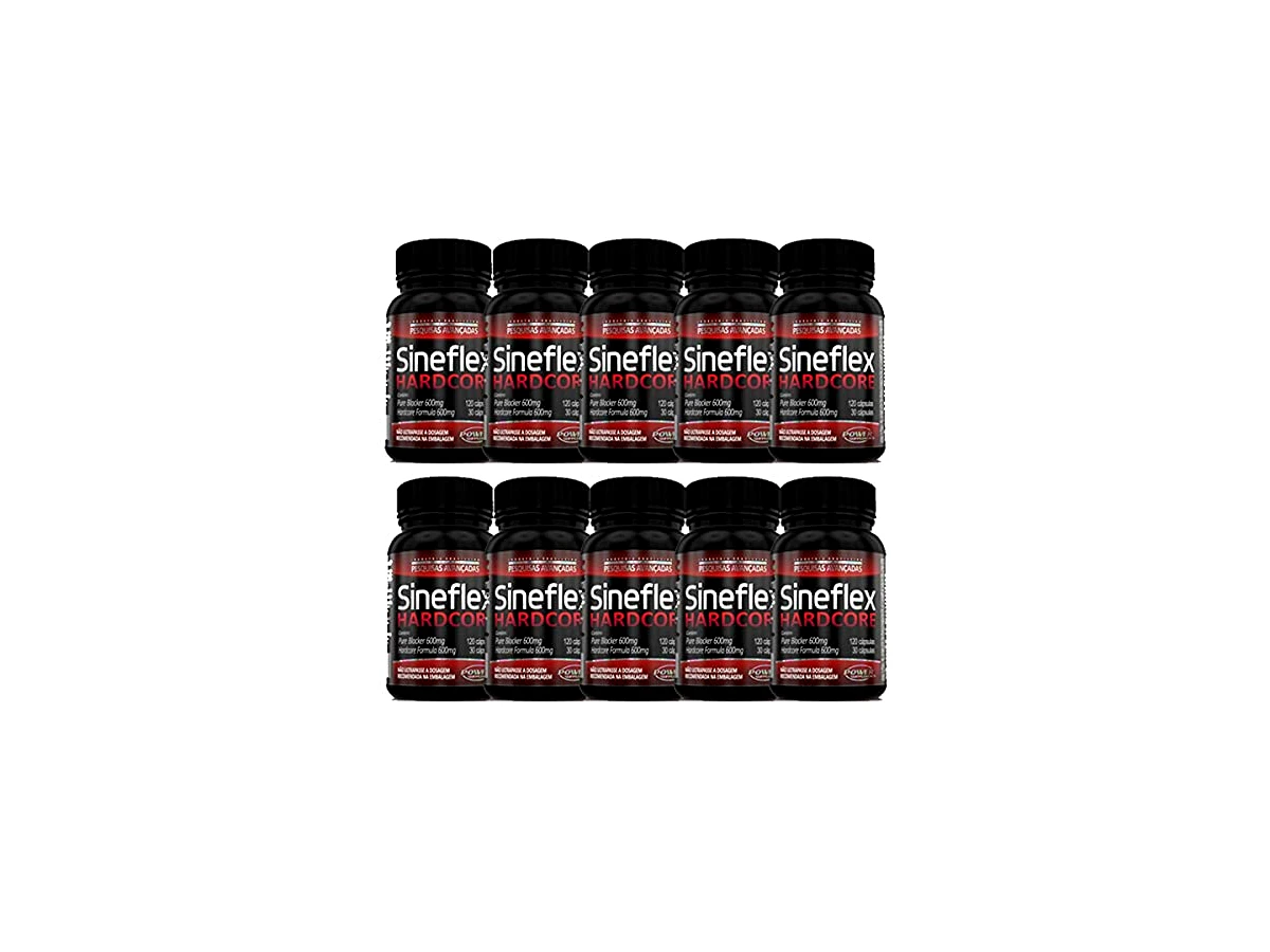 Emagrecedor Sineflex Hardcore (Dupla Ação: Pure Blocker + Dynamic Focus) 150 Cápsulas - Power Supplements