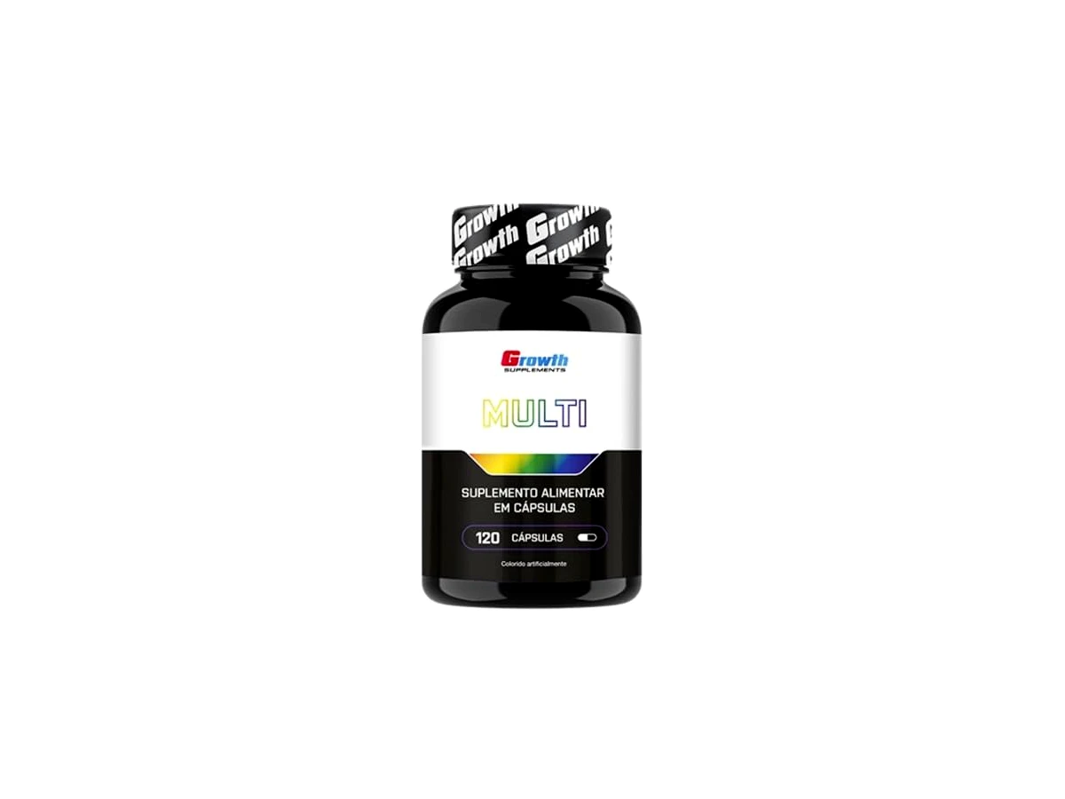 Growth Supplements Multivitamínico - 120 Cápsulas