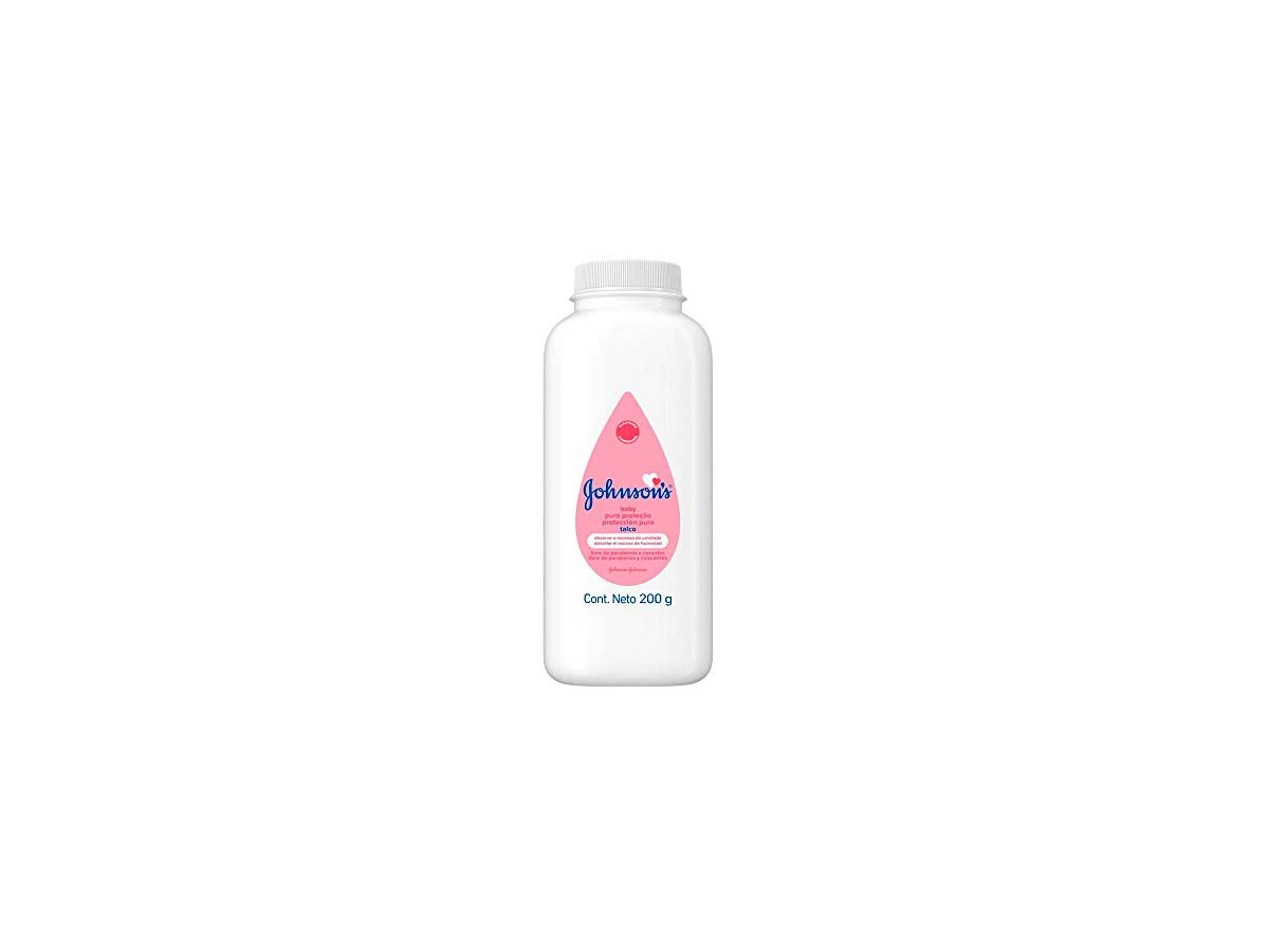 Talco Infantil Johnson's Baby Pura Proteção com Amido de Milho 200g