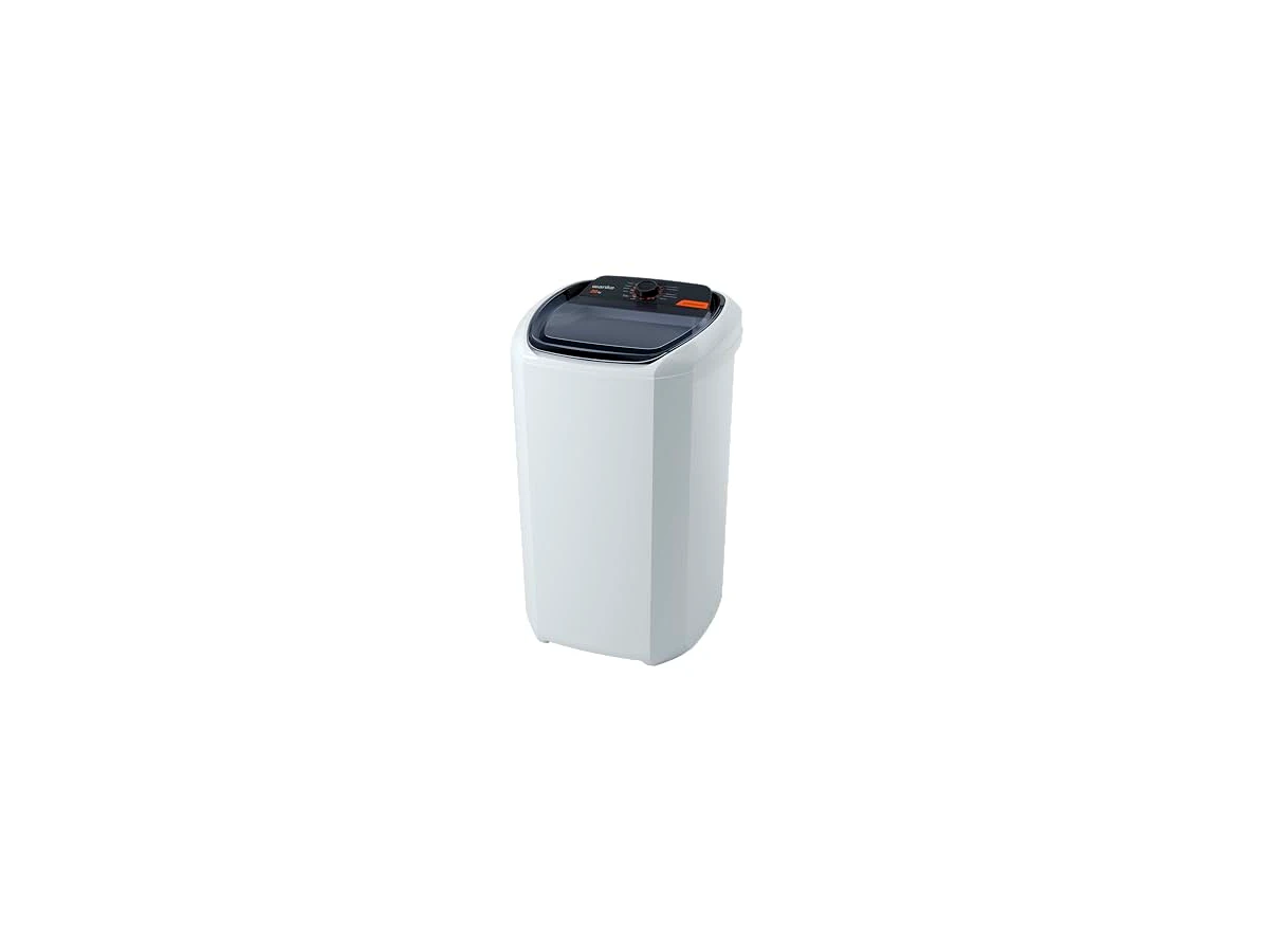 Tanquinho Semiautomático Wanke Premium 20kg Preto e Branco