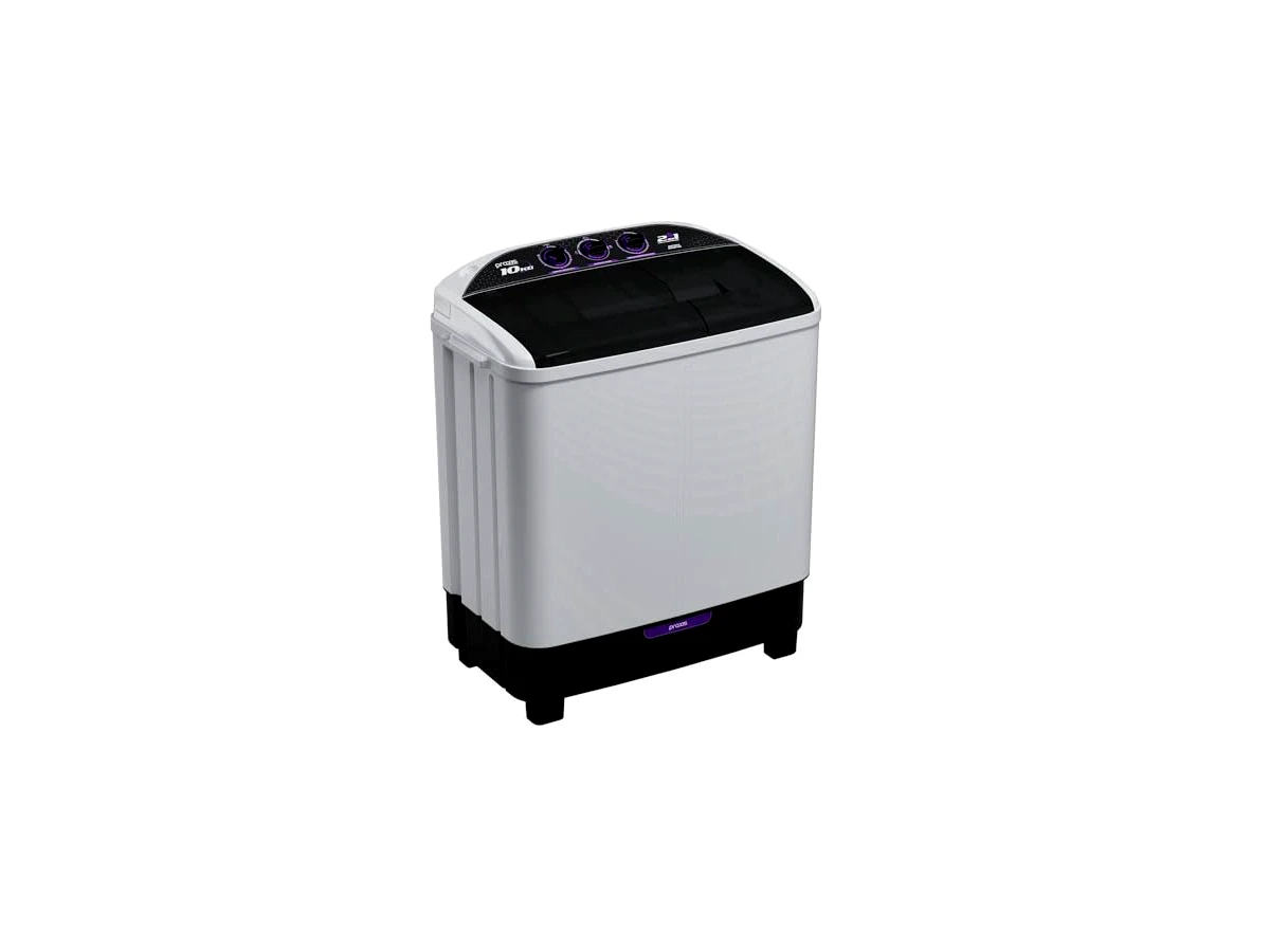 Praxis Twin Tub 10 kg 2 em 1 branca 127 V, código 10188060000