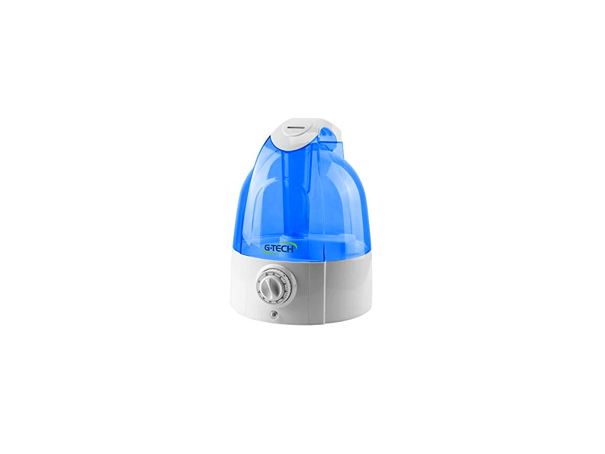 Umidificador de Ar Ultrassônico G-Tech Allergy Free Timer 5 Litros Bivolt Branco e Azul
