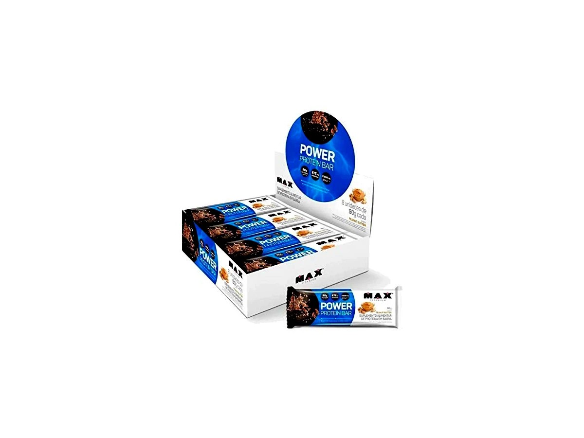 Barra de Proteína Max Titanium Power Protein Bar 90g