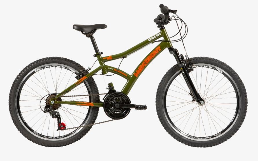 Bicicleta Caloi Max Front Aro 24 com Suspensao Dianteira
