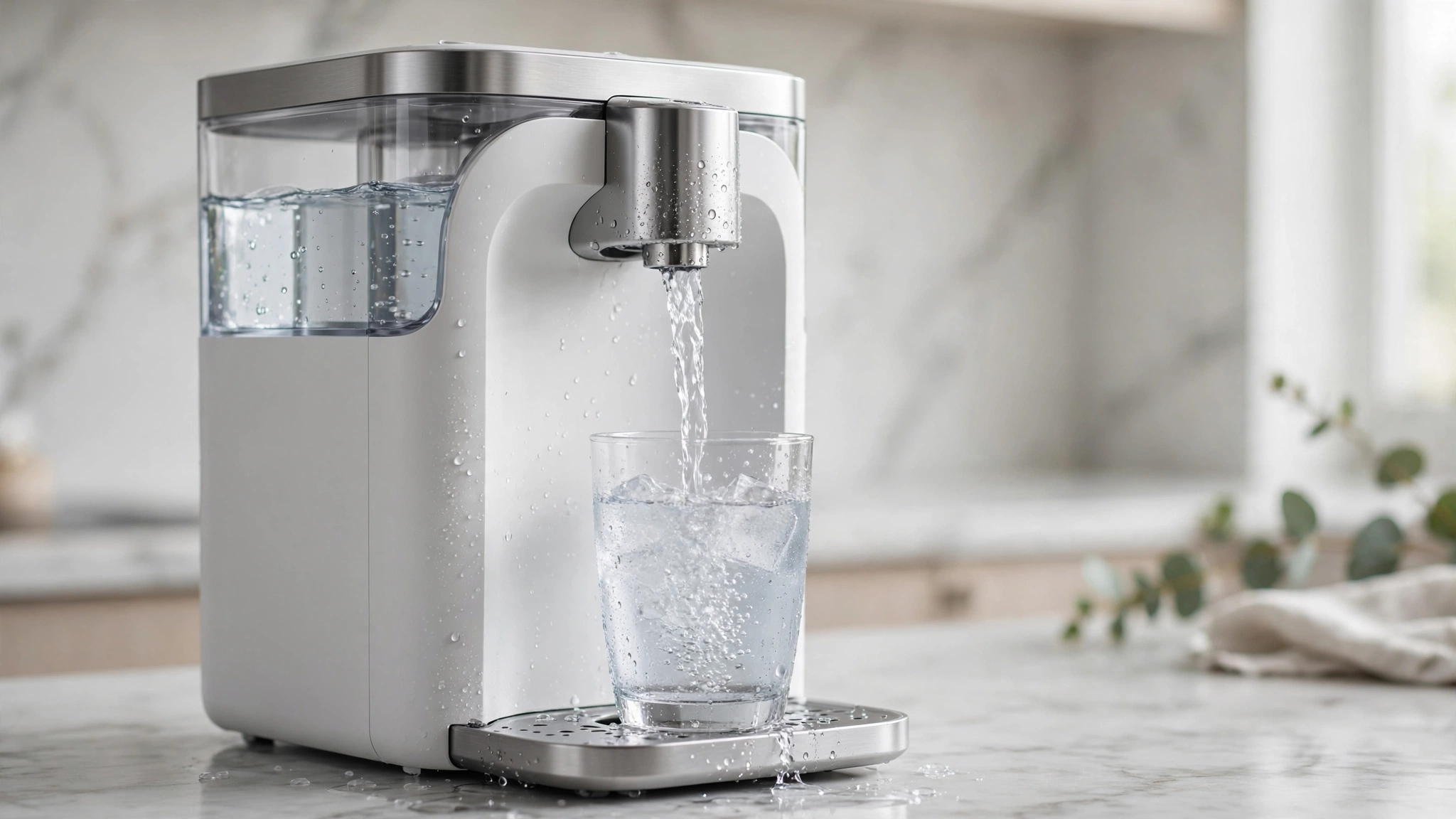 Comparativo purificador de agua com compressor vs placa eletronica