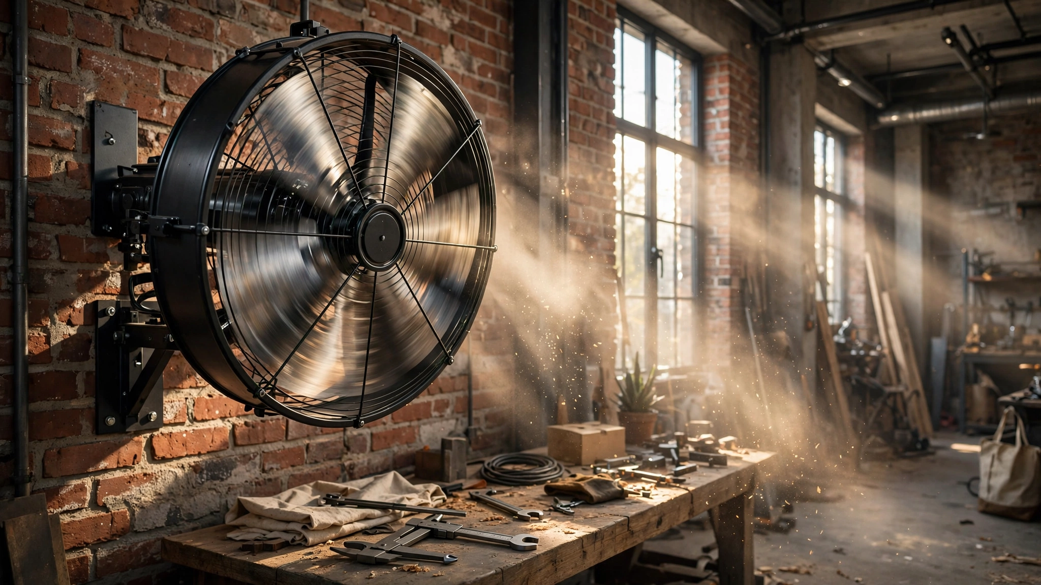 Melhor Ventilador de Parede Industrial em 2026: Vazão de Ar, 60cm a 80cm e Motores Potentes