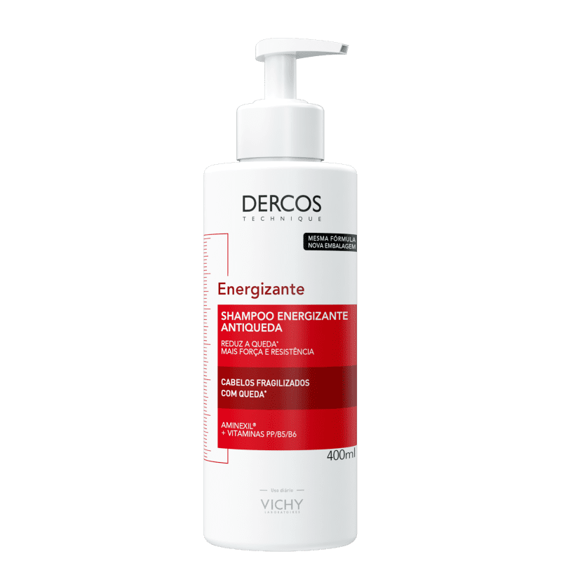 Shampoo Dercos Energizante Antiqueda com Aminexil e Vitaminas B5 B6