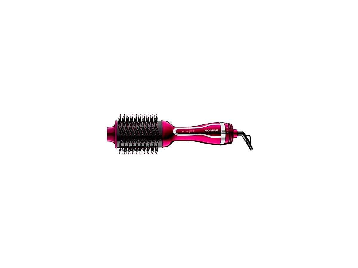 Escova Secadora Mondial Black Rose Chrome Line ES-01