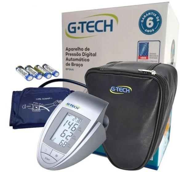 Medidor de Pressao Arterial Digital G-Tech Master BP3AA1