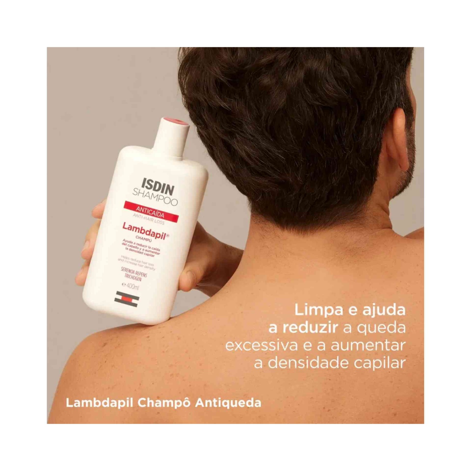 Shampoo Lambdapil ISDIN Antiqueda com Serenoa Repens