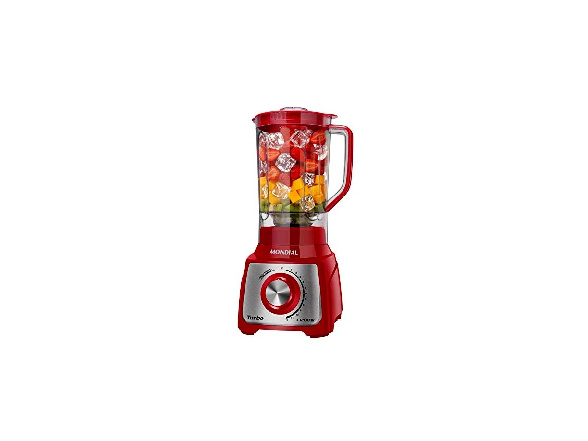Liquidificador Mondial Turbo Inox L-1200 1200W