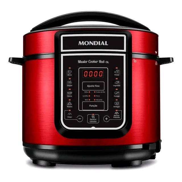 Panela de Pressão Elétrica Mondial Pratic Cook 5L PE-48