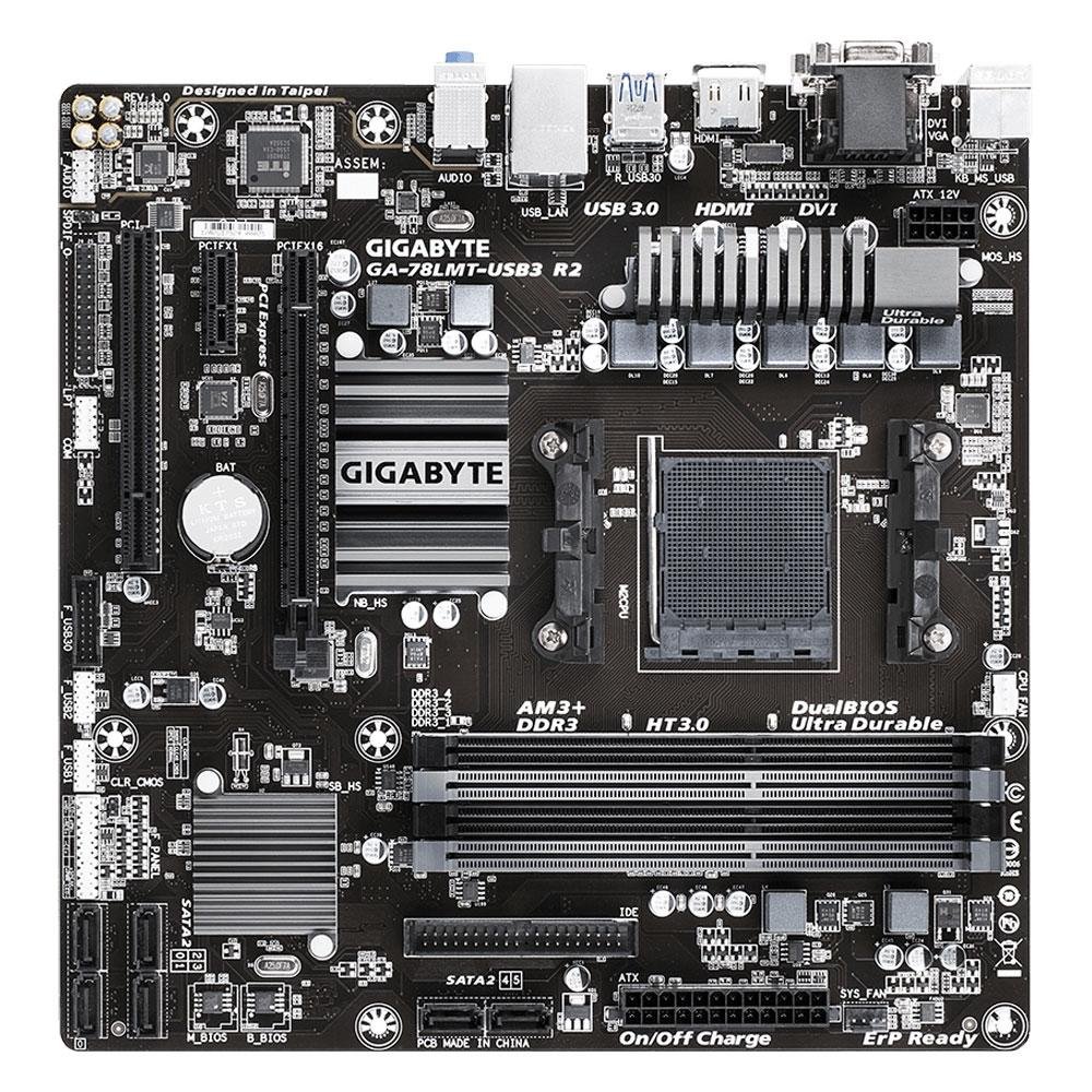 Placa-Mae AM3+ 78LMT-USB3 DDR3 para Processadores AMD FX